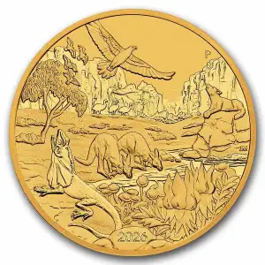 2026 1oz Australian Perth Mint Wonders of Australia: The Outback .9999 Gold Coin