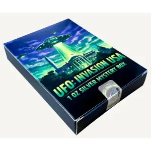 2025 1oz Intaglio Mint UFO Invasion USA .999 Silver Round ICG Mystery Box