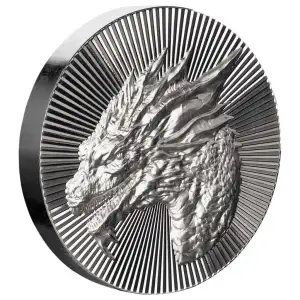 2 oz Scottsdale Dragon Stacker .999 Silver Round