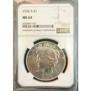 Peace Silver Dollar