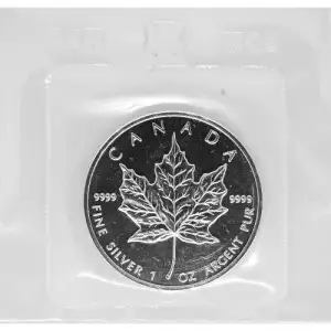 (Any Year) 1oz RCM Silver Maple Leaf in Original Plastic