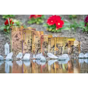 1 Oklahoma GoldBack Note 1/1000th oz .999 Gold