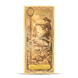 50 Idaho GoldBack Note 1/20th oz .999 Gold