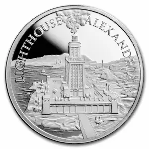 1oz Seven Wonders of the World: Lighthouse at Alexandria .999 Silver Round