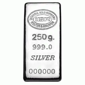 250g IGR .999 Silver Bar