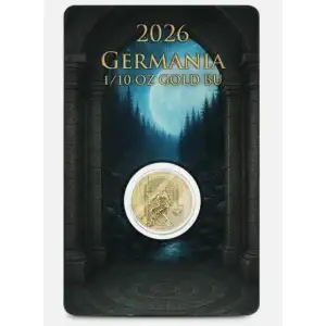 2026 1/10oz Germania .9999 Gold round in Assay [DUPLICATE for #560325] (3)