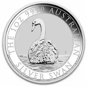 2023 1oz Australia Perth Mint Swan .9999 Silver Coin