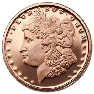 1 oz Morgan .999 Copper Round