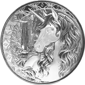2025 1oz Fiji Unicorn .999 Silver Coin