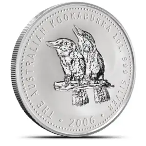 2006 1oz Australia Perth Mint Kookaburra .999 Silver Coin