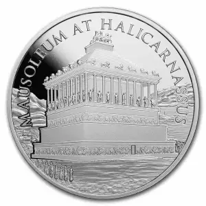 1oz Seven Wonders of the World: Mausoleum at Halicarnassus .999 Silver Round