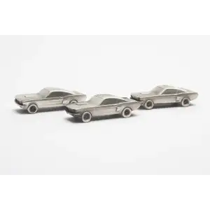 Investment Caster Automobiles Car #1 .999 Silver