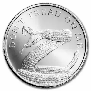 2021 1oz Silver Shield Don’t Tread on Me .999 Silver Round -