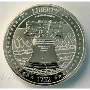2022 2oz Niue Liberty: We The People .999 Silver Coin