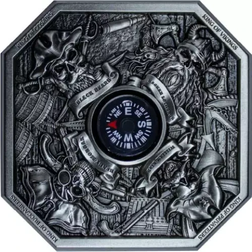 The King of Pirates 2oz Silver Stacker