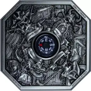 The King of Pirates 2oz Silver Stacker