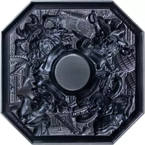 The King of Pirates 2oz Silver Stacker (2)