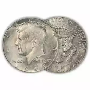 US 40% Silver Coinage - Pre 1965 Junk Silver - Kennedy Half Dollars