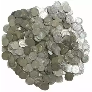 US 90% Silver Coinage - Pre 1965 - Junk Silver - Roosevelt Dimes $1FV