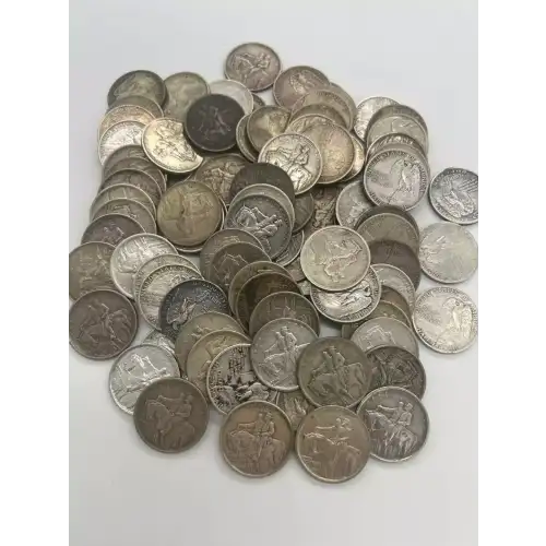 US Mint Commemorative 90% Silver Stone Mountain Half Dollars