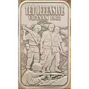 Wartime Relics Series #6 - Tet Offensive 1 oz Silver Bar